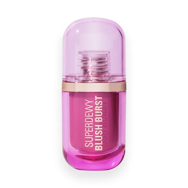 Revolution Tekutá tvářenka Superdewy Blush Burst 4,2 ml Burst Bubblegum Burst Pink