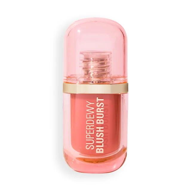 Revolution Tekutá tvářenka Superdewy Blush Burst 4,2 ml Burst Peach Spritz
