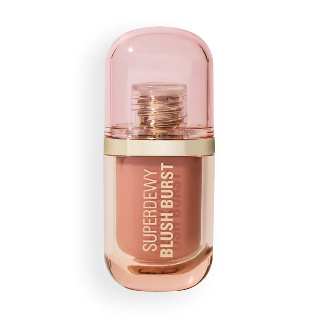 Revolution Tekutá tvářenka Superdewy Blush Burst 4,2 ml Pink Fizz Soft Pink