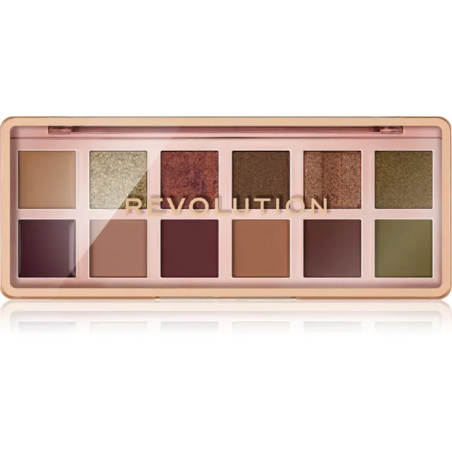 Revolution The Icon Palette paletka očních stínů odstín The Eternal Icon Green Palette 12x0.7 g