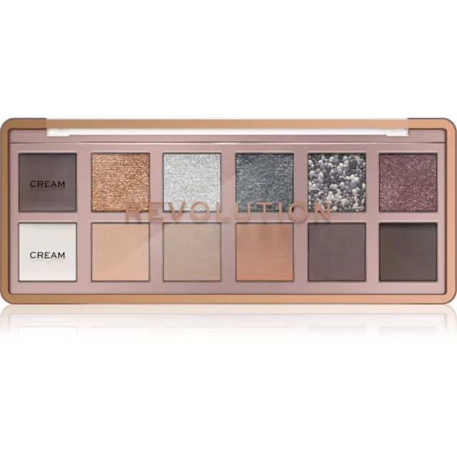 Revolution The Icon Palette paletka očních stínů odstín The Smokey Icon Grunge Palette 12x0.7 g