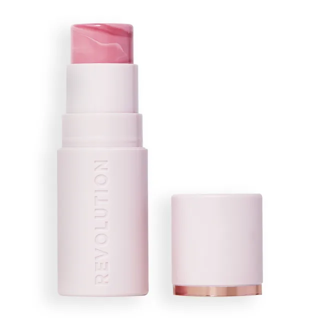 Revolution Tvářenka v tyčince Silk Blush Blusher Stick 4,5 g Pinched Light Pink