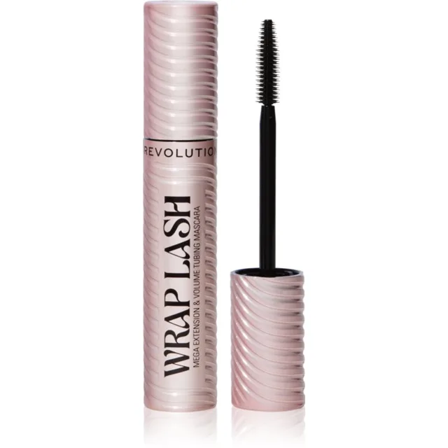 Revolution Wrap Lash Tubing řasenka pro prodloužení, natočení a objem odstín Black 8.5 ml