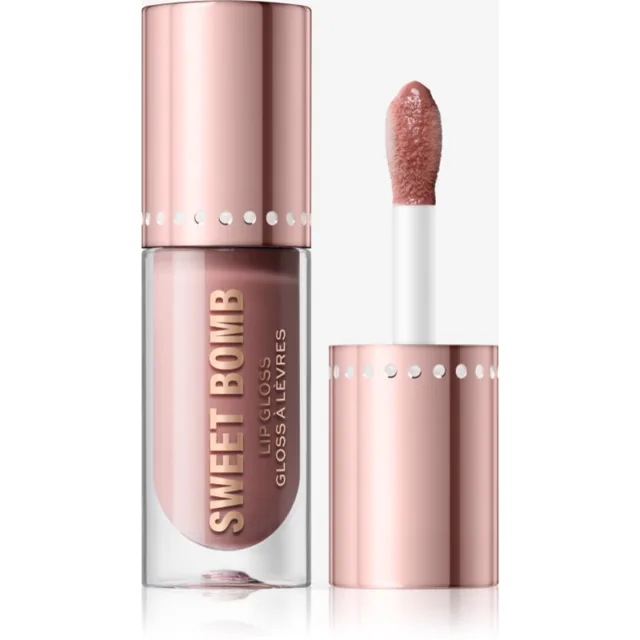Revolution Y2k Sweet Bomb třpytivý lesk na rty odstín Strawberry Swirl Pink 4.5 ml