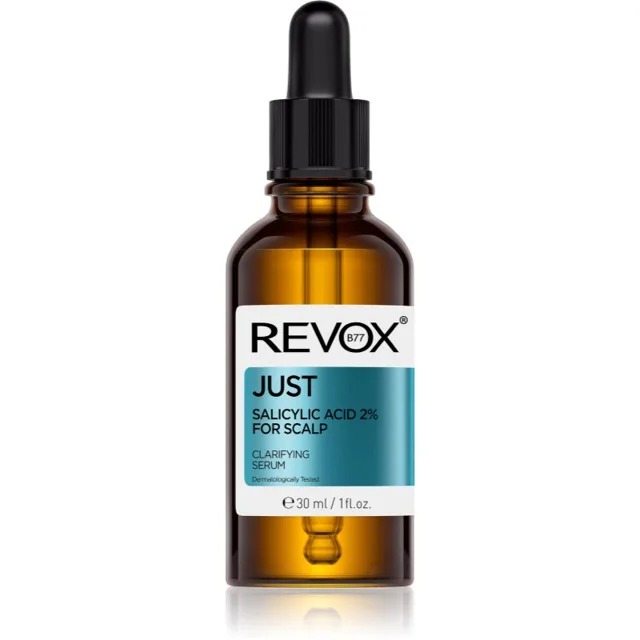 Revox B77 JUST Salicylic Acid 2% hloubkově čisticí sérum pro vlasovou pokožku 30 ml