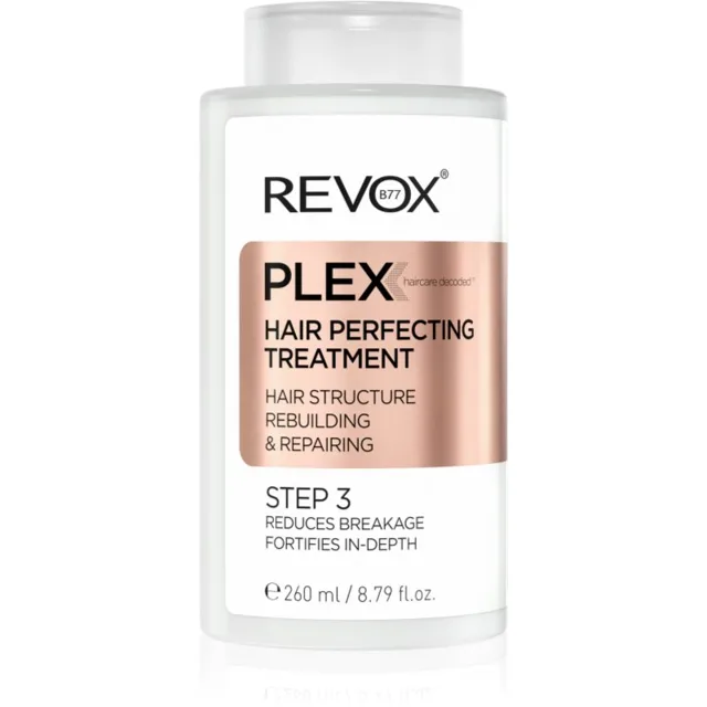 Revox B77 PLEX Hair Perfecting Treatment. Step 3 předšamponová péče pro barvené a poškozené vlasy 260 ml