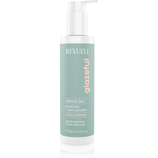 Revuele Glazeful Milky Cleanser Serene Silk jemné čisticí mléko se zklidňujícím účinkem 200 ml