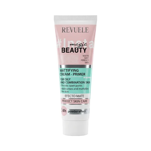 REVUELE INSTA MAGIC BEAUTY Matující krém – podkladová báze 50 ml-bez krabice