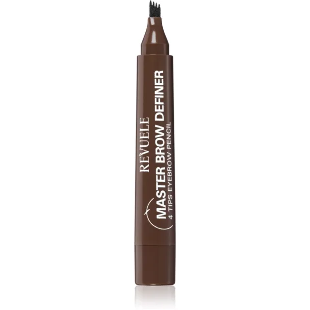 Revuele Master Brow Definer 4 Tips Eyebrow Pencil precizní tužka na obočí odstín Medium 2.2 ml