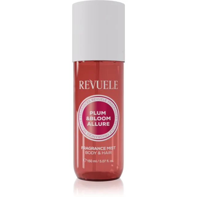 Revuele Plum & Bloom Allure Fragrance Mist parfémovaná mlha na tělo a vlasy pro ženy 150 ml