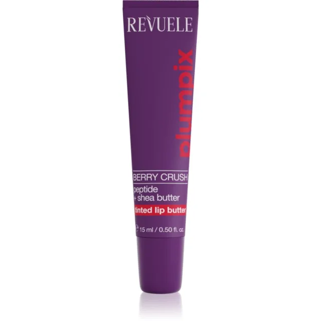 Revuele Plumpix Berry Crush tónovací balzám na rty odstín Sheer Berry 15 ml
