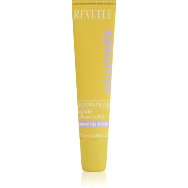 Revuele Plumpix Lemon Glaze tónovací balzám na rty odstín Golden Shimmer 15 ml