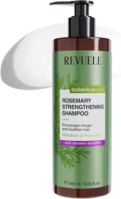 REVUELE Posilující šampon s rozmarýnem 400 ml (poškozený aplikátor)
