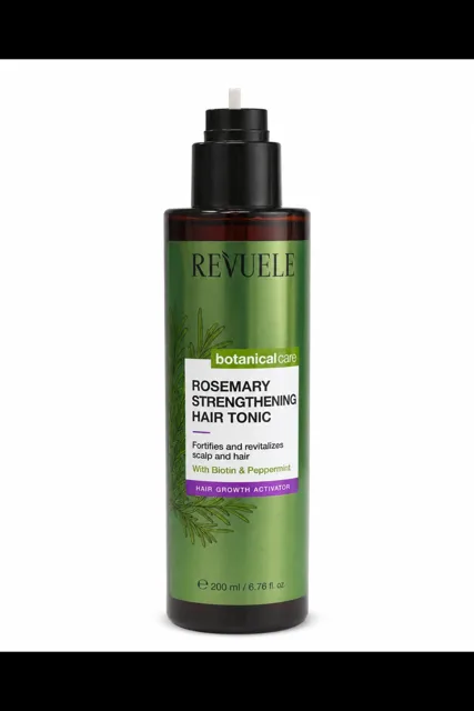 Revuele posilující vlasové tonikum s rozmarýnem a pepřem 200 ml (poškozený aplikátor)