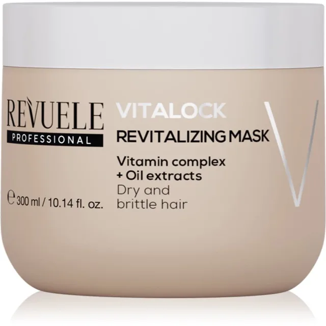 Revuele Professional Vitalock Revitalizing revitalizační maska pro suché a křehké vlasy 300 ml