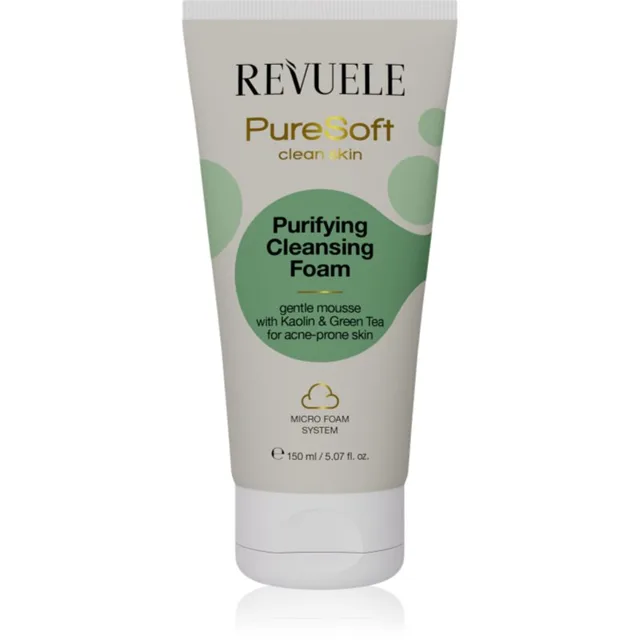 Revuele PureSoft Clean Skin hloubkově čisticí pěna pro problematickou pleť 150 ml