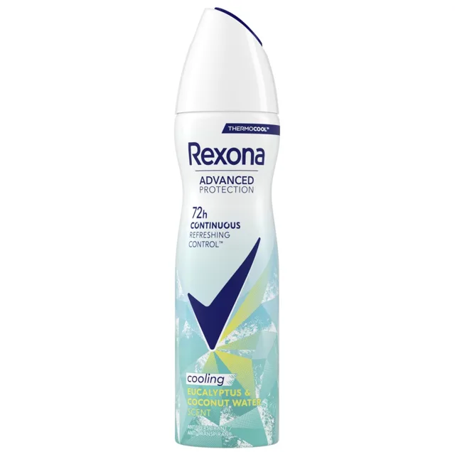 Rexona Antiperspirant ve spreji Advanced Protection Eucalyptus & Coconut 150 ml