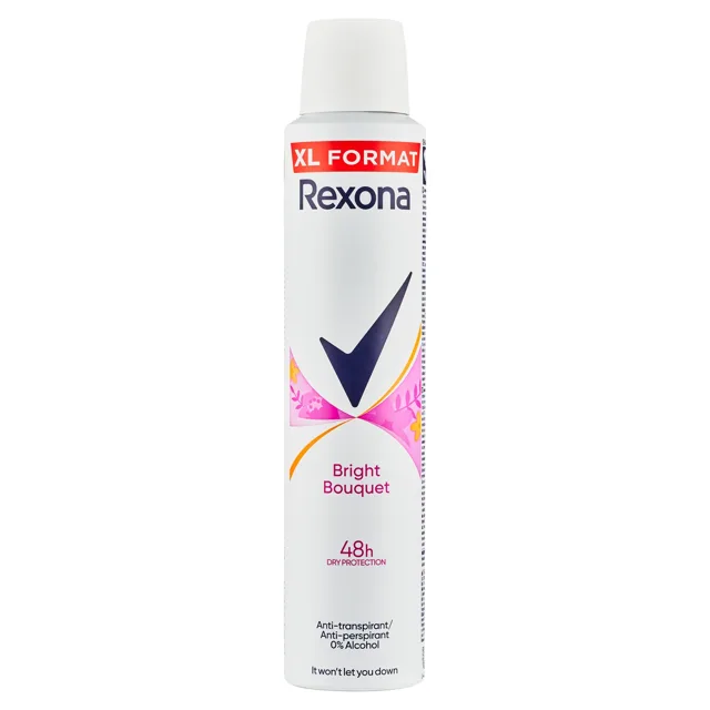 Rexona Antiperspirant ve spreji Bright Bouquet 200 ml