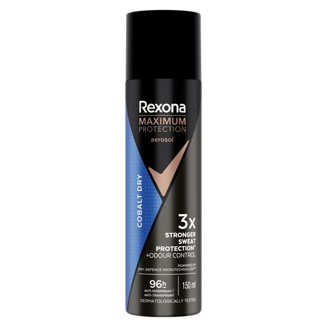 Rexona Antiperspirant ve spreji Maximum Protection Cobalt Dry 150 ml