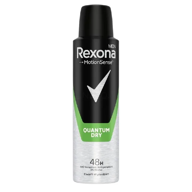 Rexona Antiperspirant ve spreji Men Motionsense Quantum Dry 150 ml