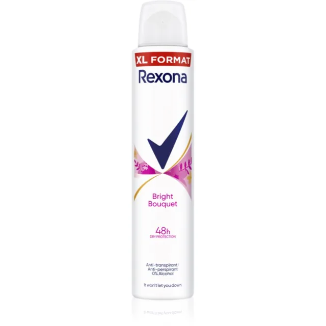 Rexona Bright Bouquet Compressed antiperspirant sprej 200 ml