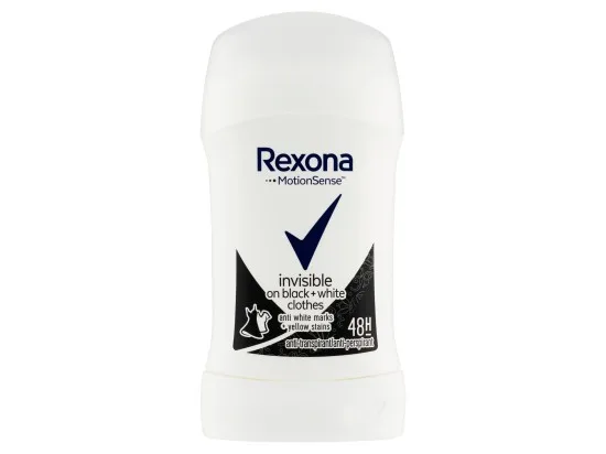 Rexona Invisible Black+White tuhý antiperspirant 40 ml