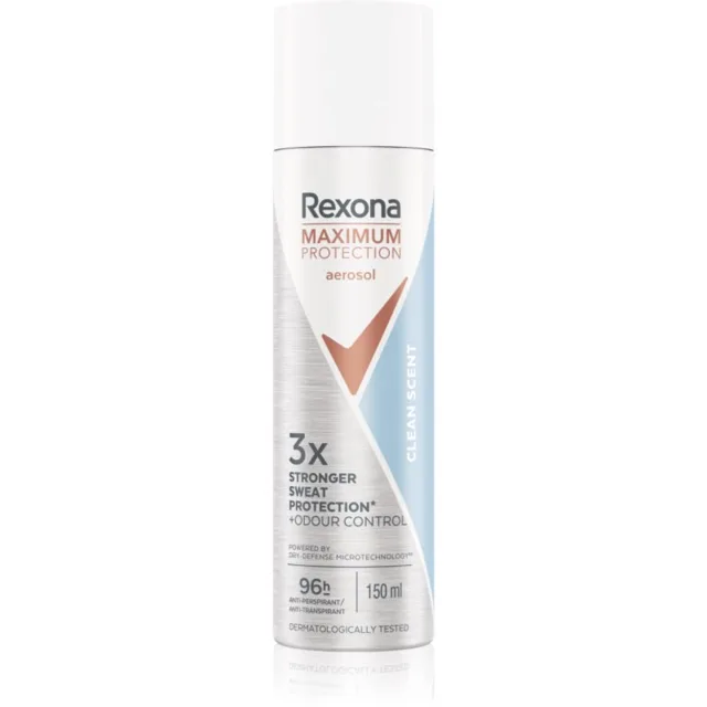 Rexona Maximum Protection Clean Scent antiperspirant ve spreji proti nadměrnému pocení 150 ml