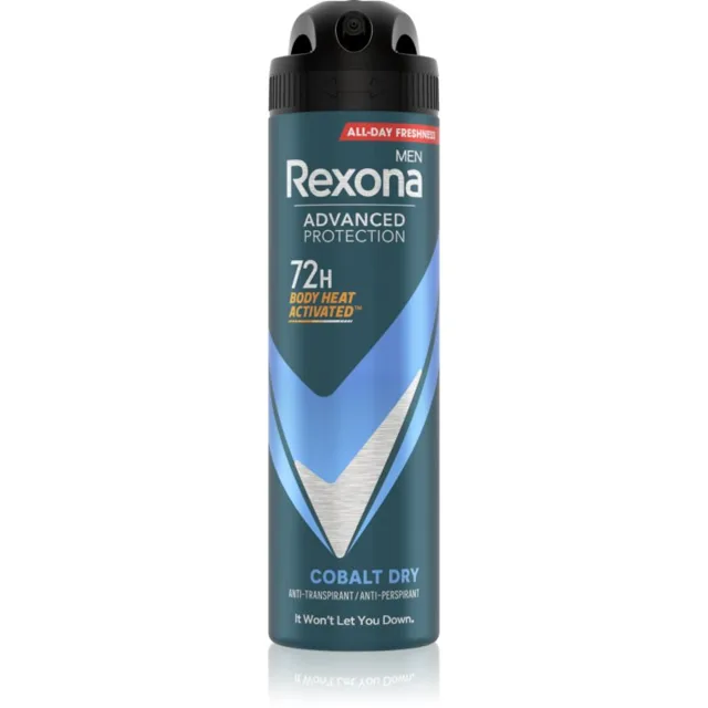 Rexona Men Advanced Protection Cobalt Dry antiperspirant ve spreji 72h pro muže 150 ml