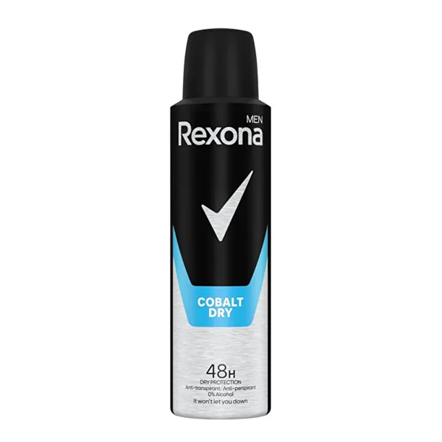 REXONA Men Cobalt Dry Antiperspirant sprej 150 ml