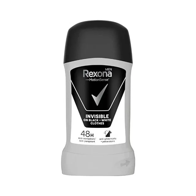 REXONA Men Invisible Black&White tuhý deodorant 50 ml