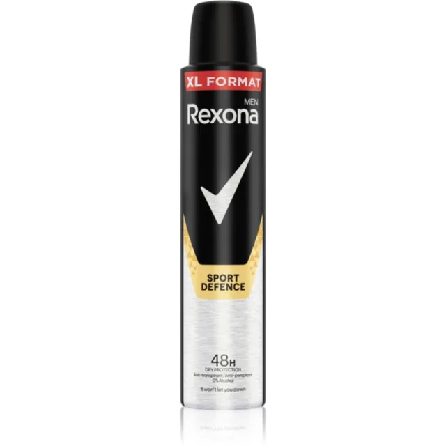 Rexona Men Sport Defense antiperspirant ve spreji pro muže XL 200 ml