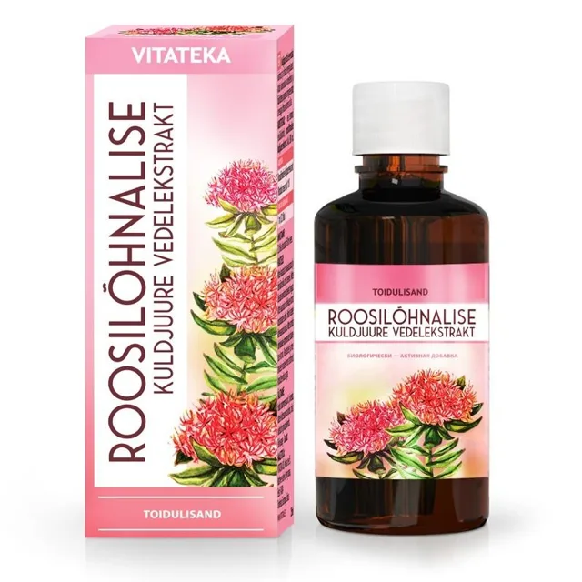 Rhodiola – tekutý extrakt – 25 ml – Vitateka