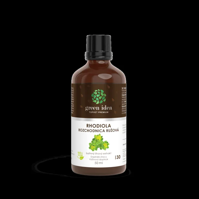 Rhodiola – tinktura – kapky 50 ml – Green idea