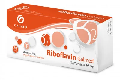 Riboflavin tbl.30x10mg Galmed