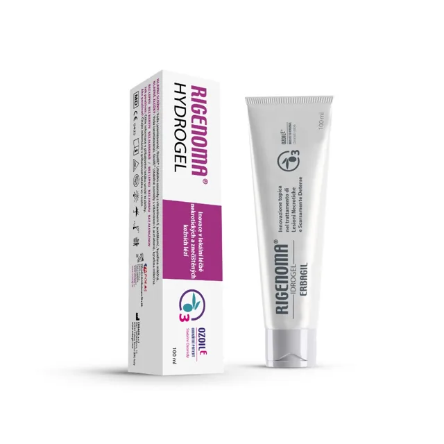 RIGENOMA hydrogel na rány s OZOILE 100 ml