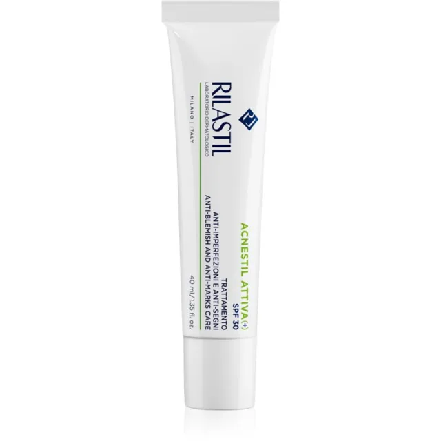 Rilastil Acnestil Attiva (+) pleťový krém proti nedokonalostem pleti SPF 30 40 ml