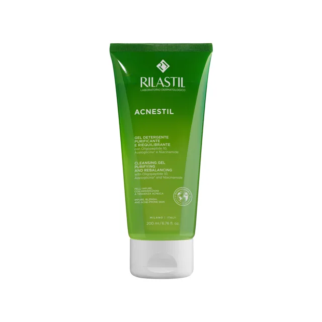 Rilastil Acnestil Čisticí gel na problematickou pleť 200 ml