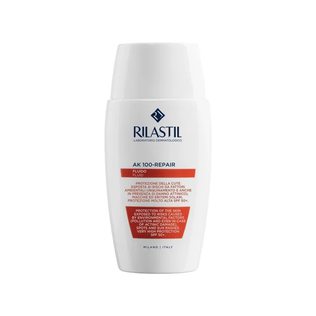 Rilastil AK 100-Repair fotoprotektivní fluid pro extrémně citlivou pokožku 50 ml