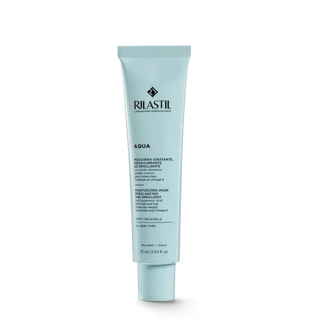 Rilastil Aqua Hydratační maska s kyselinou hyaluronovou 75 ml