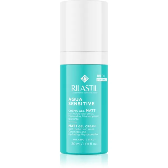 Rilastil Aqua Sensitive matující gelový krém s hydratačním účinkem 30 ml
