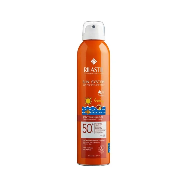 Rilastil Sun dětský transparentní sprej SPF 50+ 200ml