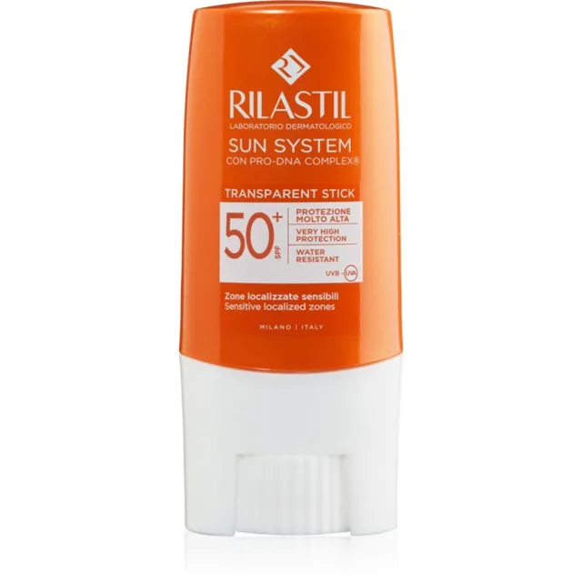 Rilastil Sun System ochranný balzám na rty a citlivá místa SPF 50+ 8.5 ml