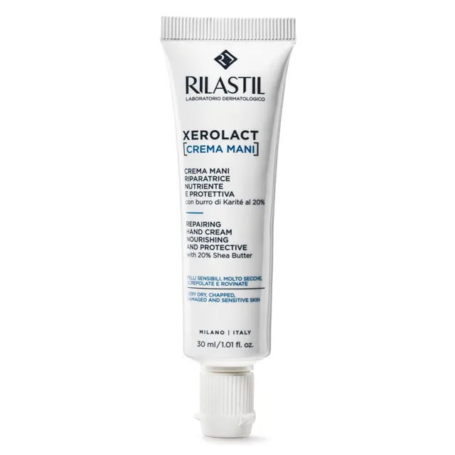 Rilastil Xerolact Regenerační krém na ruce 30 ml