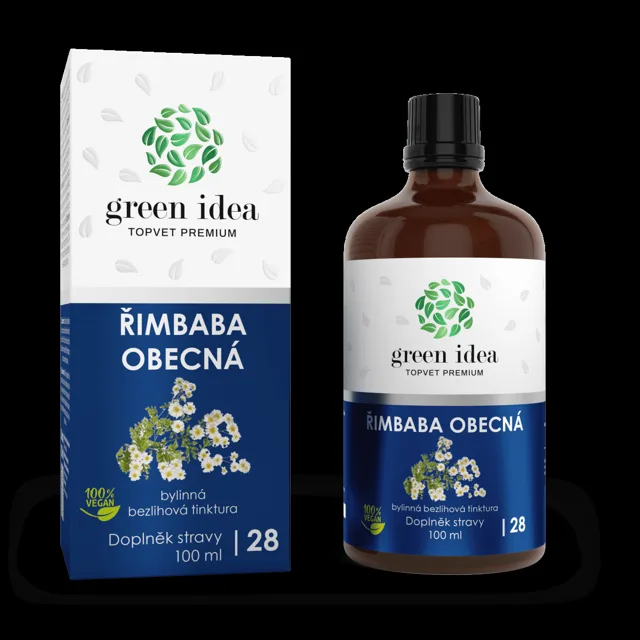 Řimbaba obecná – bezalkoholová tinktura 100 ml – Green idea