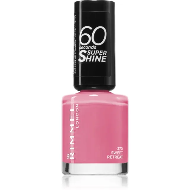 Rimmel 60 Seconds By Rita Ora lak na nehty odstín 270 Sweet Retreat 8 ml