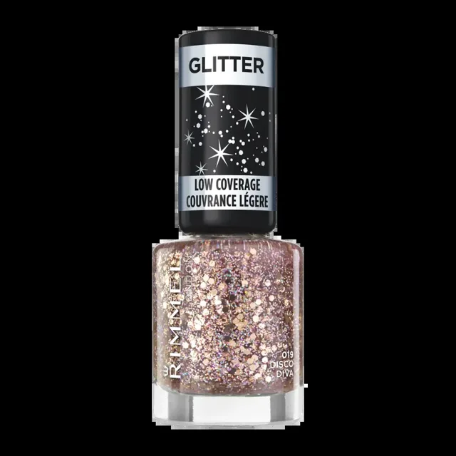 Rimmel Lak na nehty Glitterbomb 019 Disco Diva