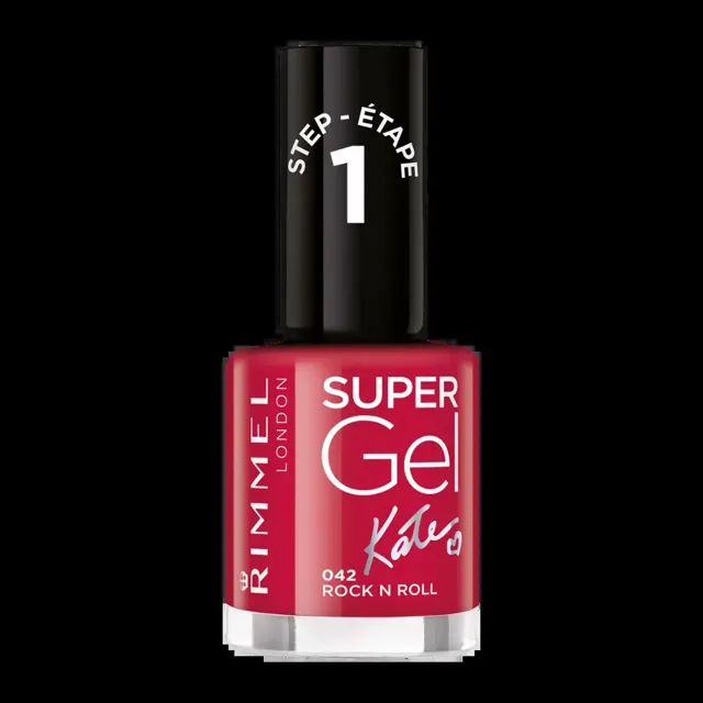 Rimmel Lak na nehty Supergel by Kate 042 Rock n Roll