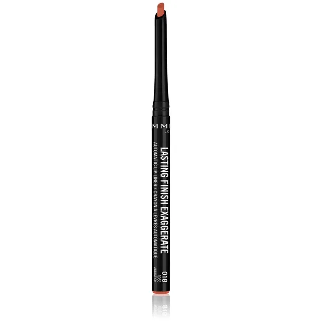 Rimmel Lasting Finish Exaggerate automatická tužka na rty odstín 018 Rose Addiction 0,25 g