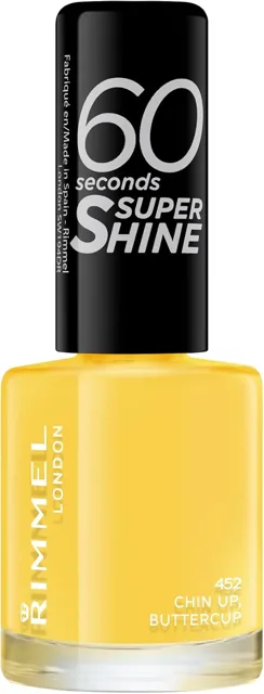 Rimmel London 60 Seconds Lak na nehty 8 ml 452 Chin Up Buttercup