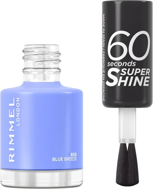 Rimmel London 60 Seconds Lak na nehty 8 ml 856 Blue Breeze